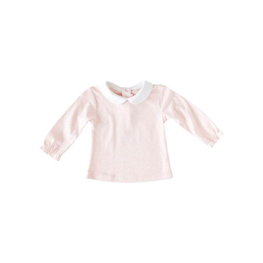 Peach Peter Pan Top