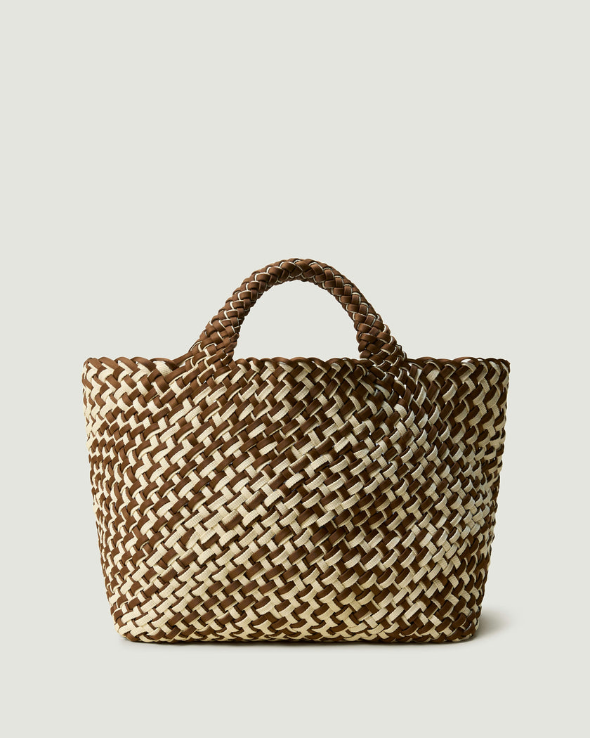 St. Barths Medium Tote Double Weave | Carmel