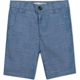 Organic Cotton Chambray Short, Blue
