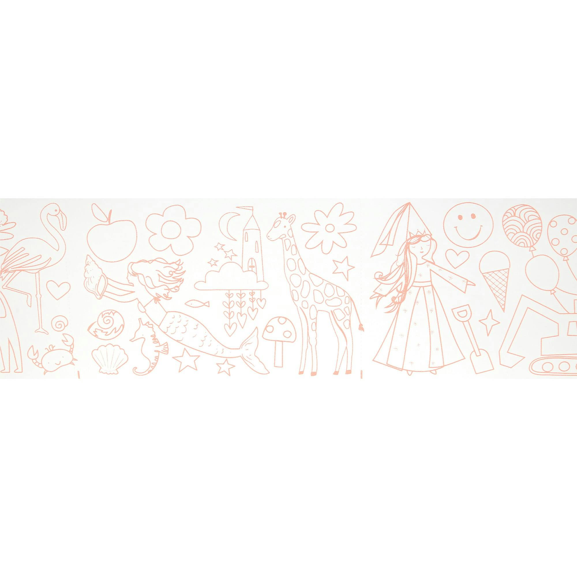 Happy Icons Coloring Roll