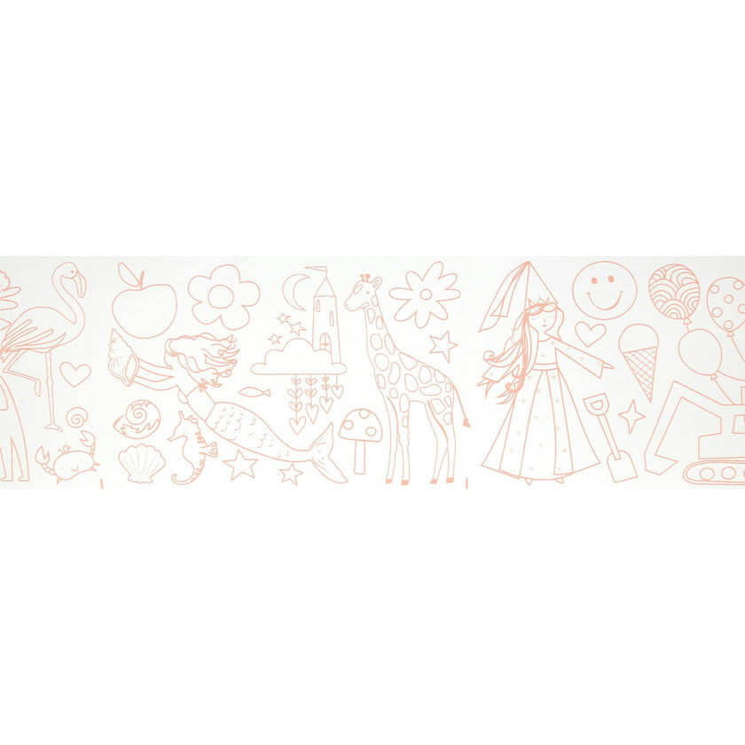 Happy Icons Coloring Roll