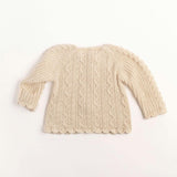 Royal Alpaca Knit Cardigan in Cream