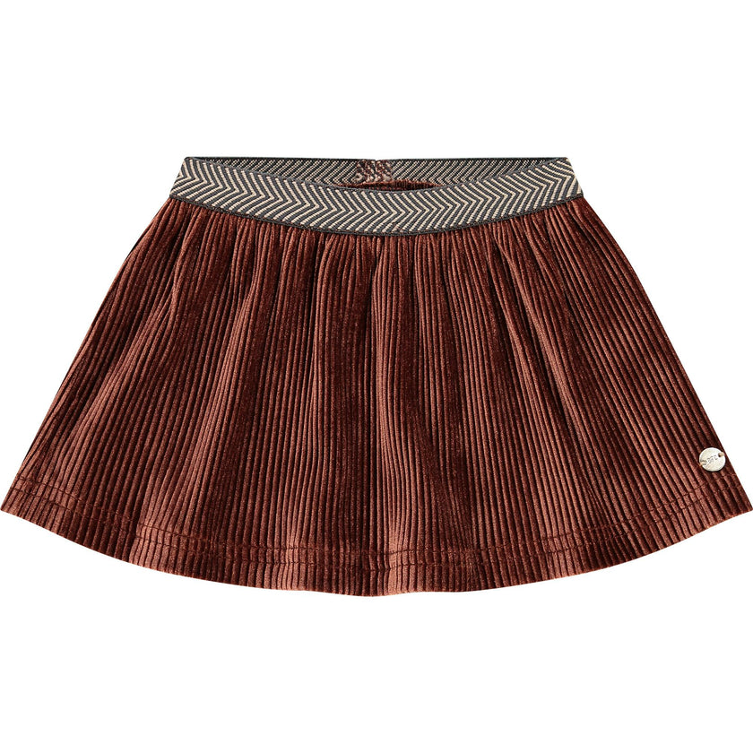 Plush Velvet Skirt