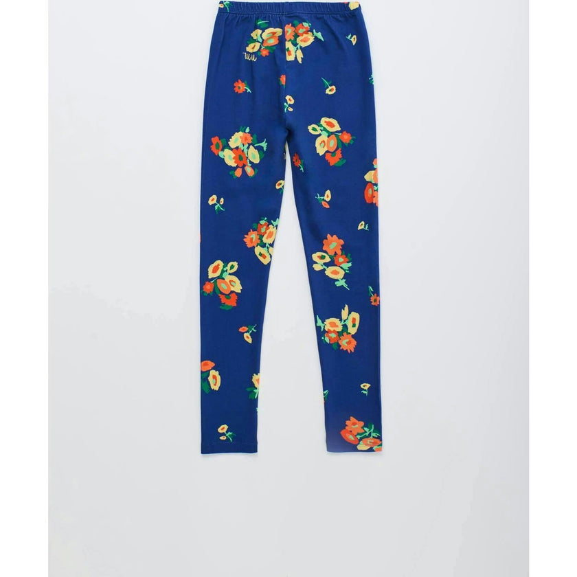 BLOSSOM LEGGINGS BLUE