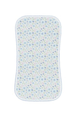 Blue Meadow Burp Cloth