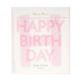 Pink Happy Birthday Garland