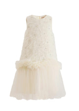 Cream Sparkle Tulle Dress