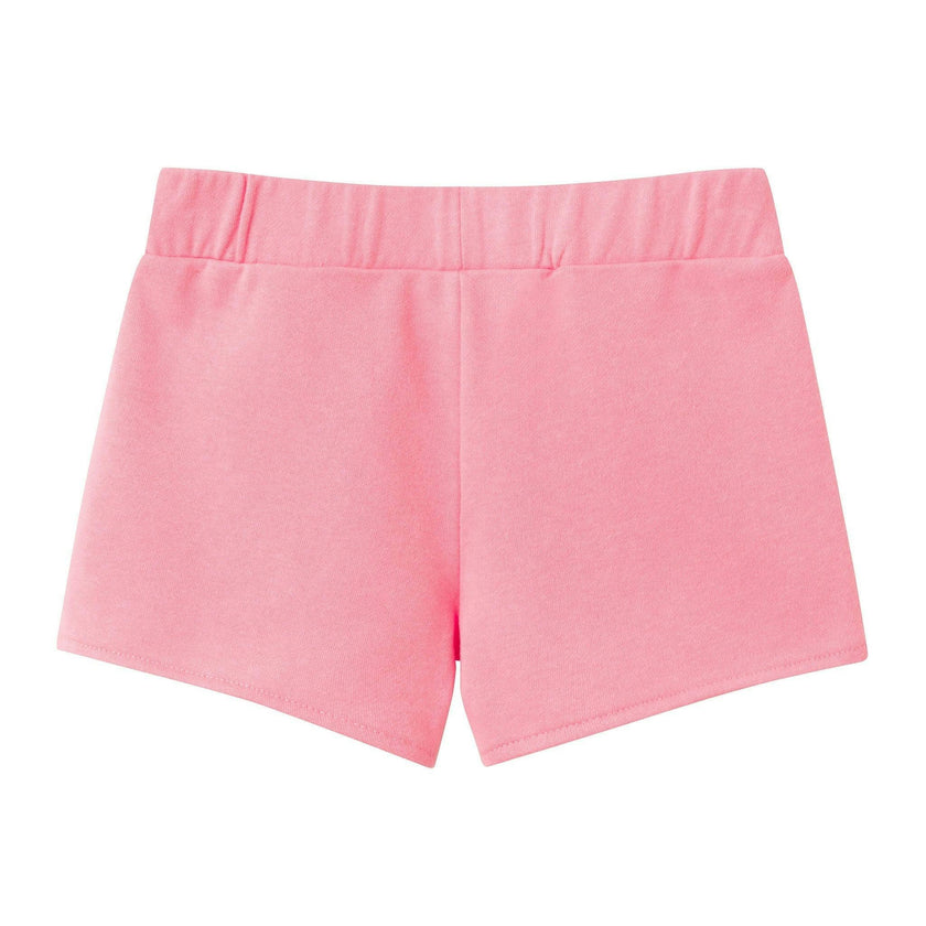 Girls French Terry Top & Short | Glitter Cheetah