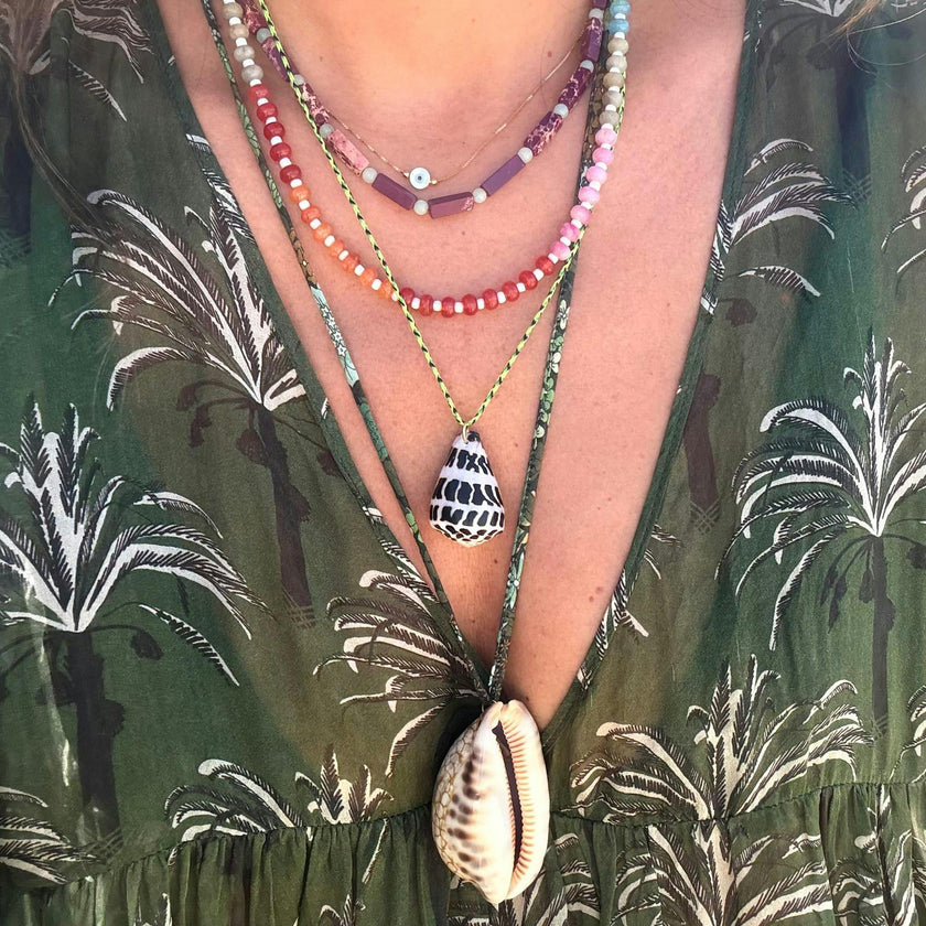 Beatrix Precious Stone Necklace