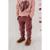 Girl's Joggers Rainbow Hearts