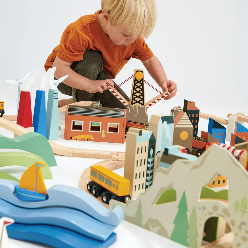 Mountain View Train Set