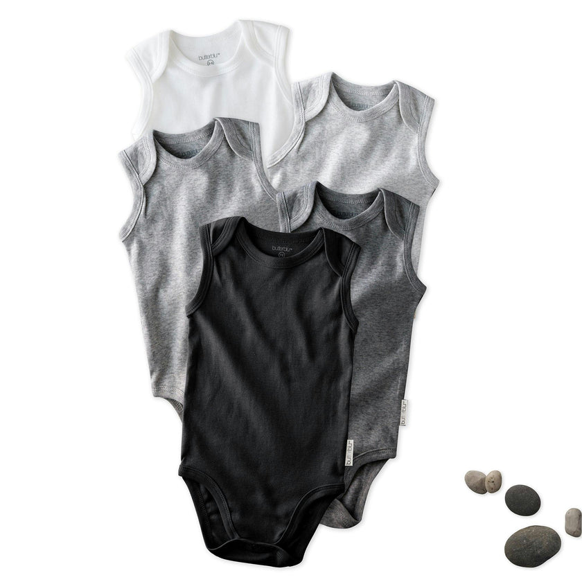 SAM 5-Pack Sleeveless Bodysuits