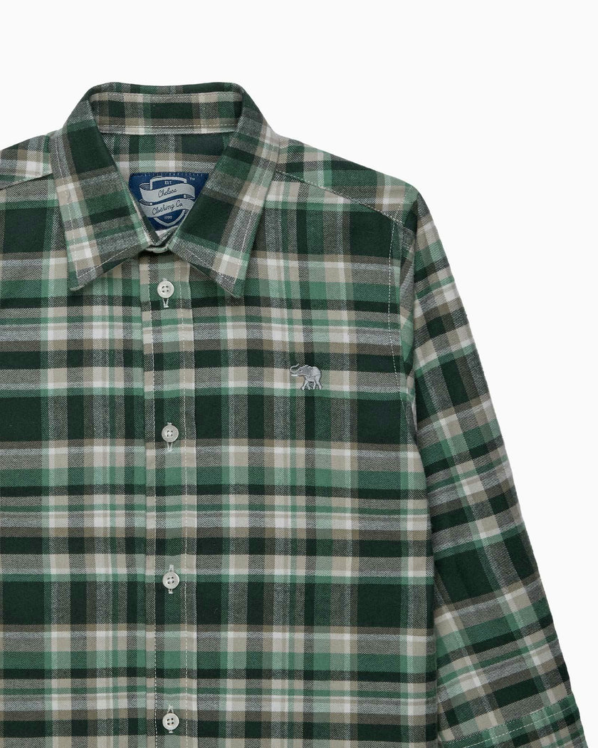 Oliver Shirt in Green Check