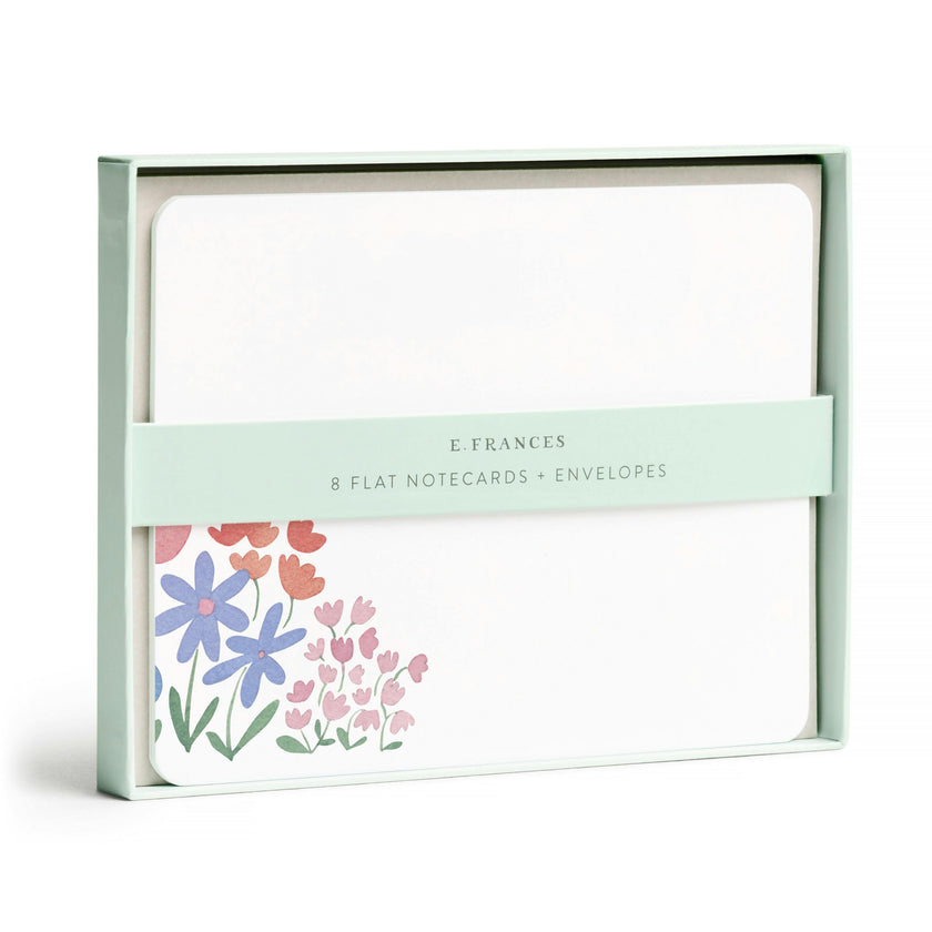 Set of 8 Flat Notecards