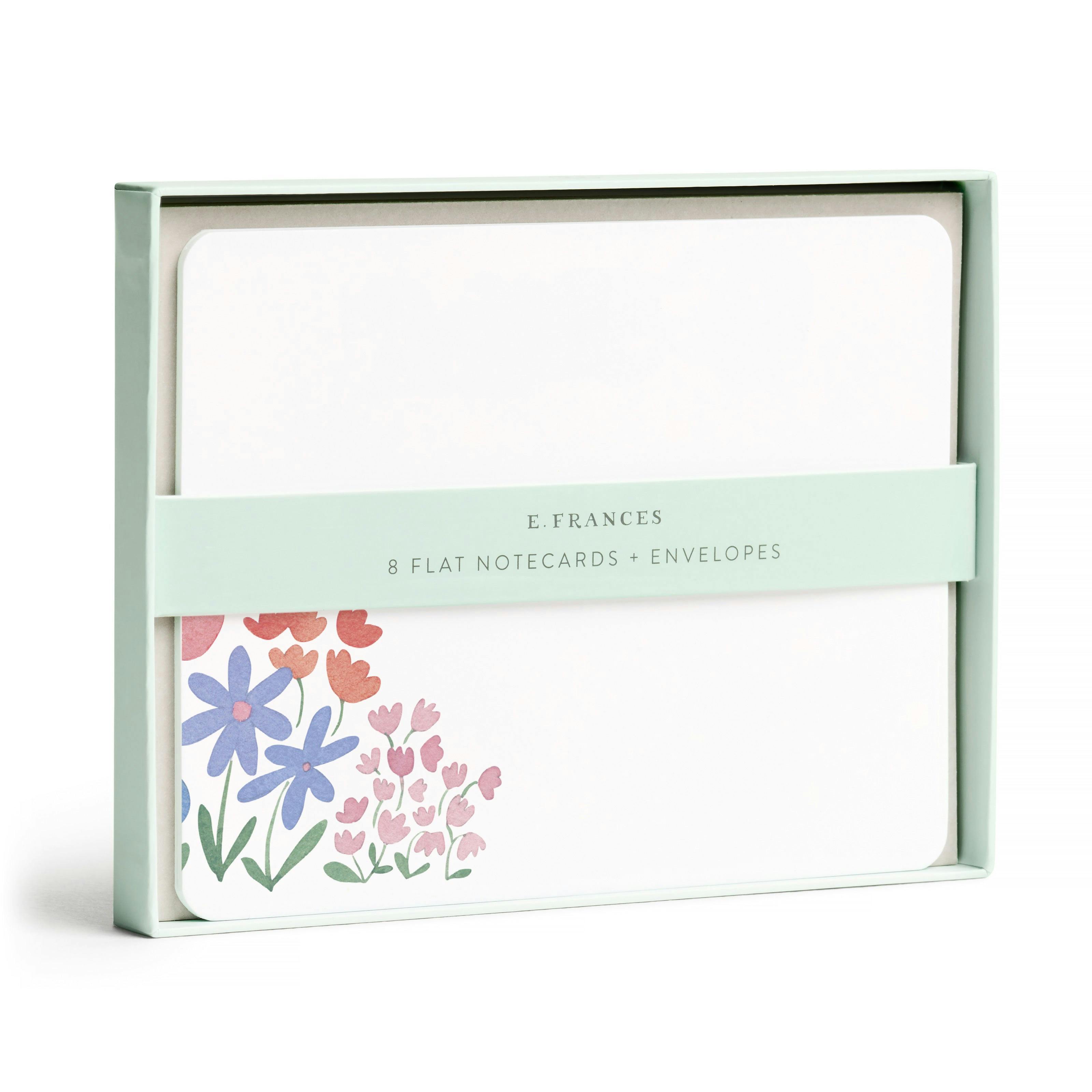 Set of 8 Flat Notecards