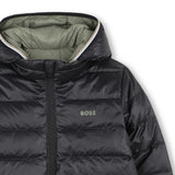 Green Reversible Puffer Jacket