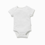 Short Sleeve Bodysuit - White