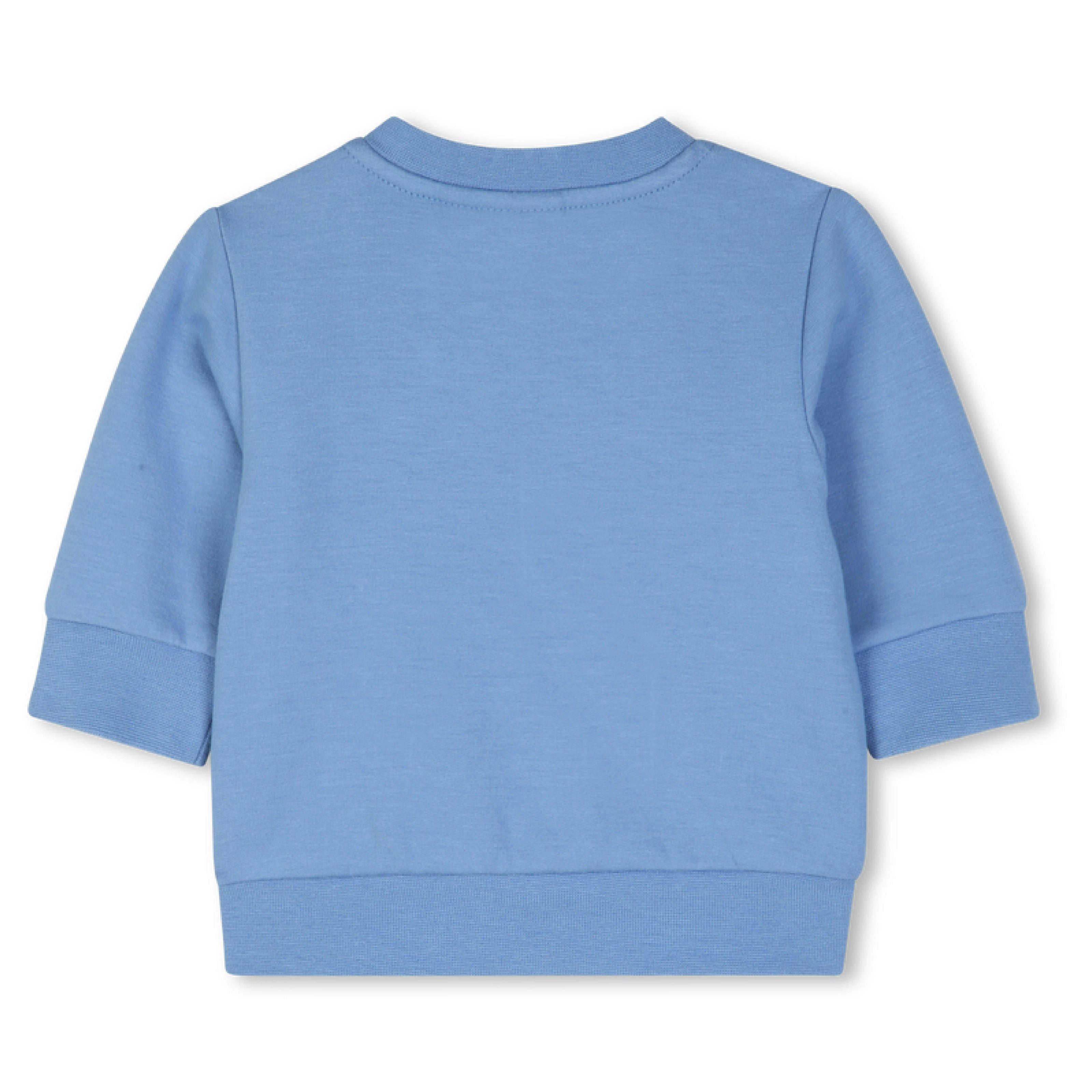 Blue Baby Sweatshirt & Pants Set