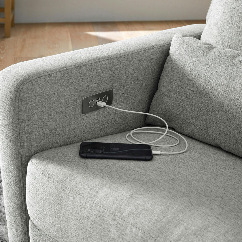 Sigi Glider Recliner with Electronic Control and USB