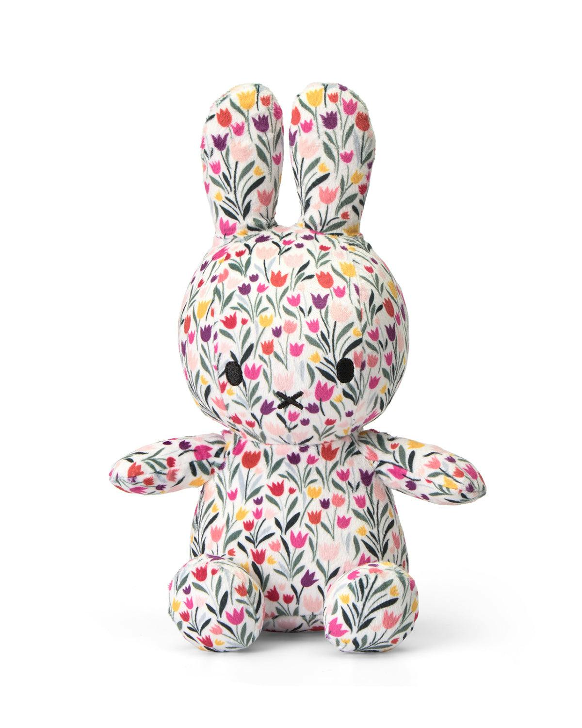 Plush Miffy Sitting All-Over Tulip White/Red 9
