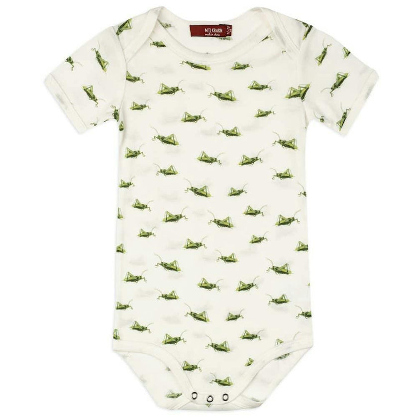 Grasshopper Organic Cotton Short Sleeve One Piece
