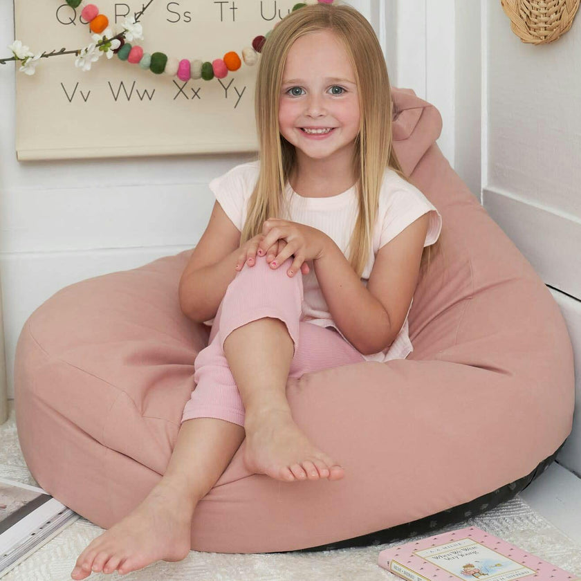 ZICOTO Comfy Bean Bag Chair for Kids - Cozy & Stylish Bean Bag Cover for a Soft Lounger - Durable & Lightweight Bean Bag Chair for Toddlers, Boys & Girls