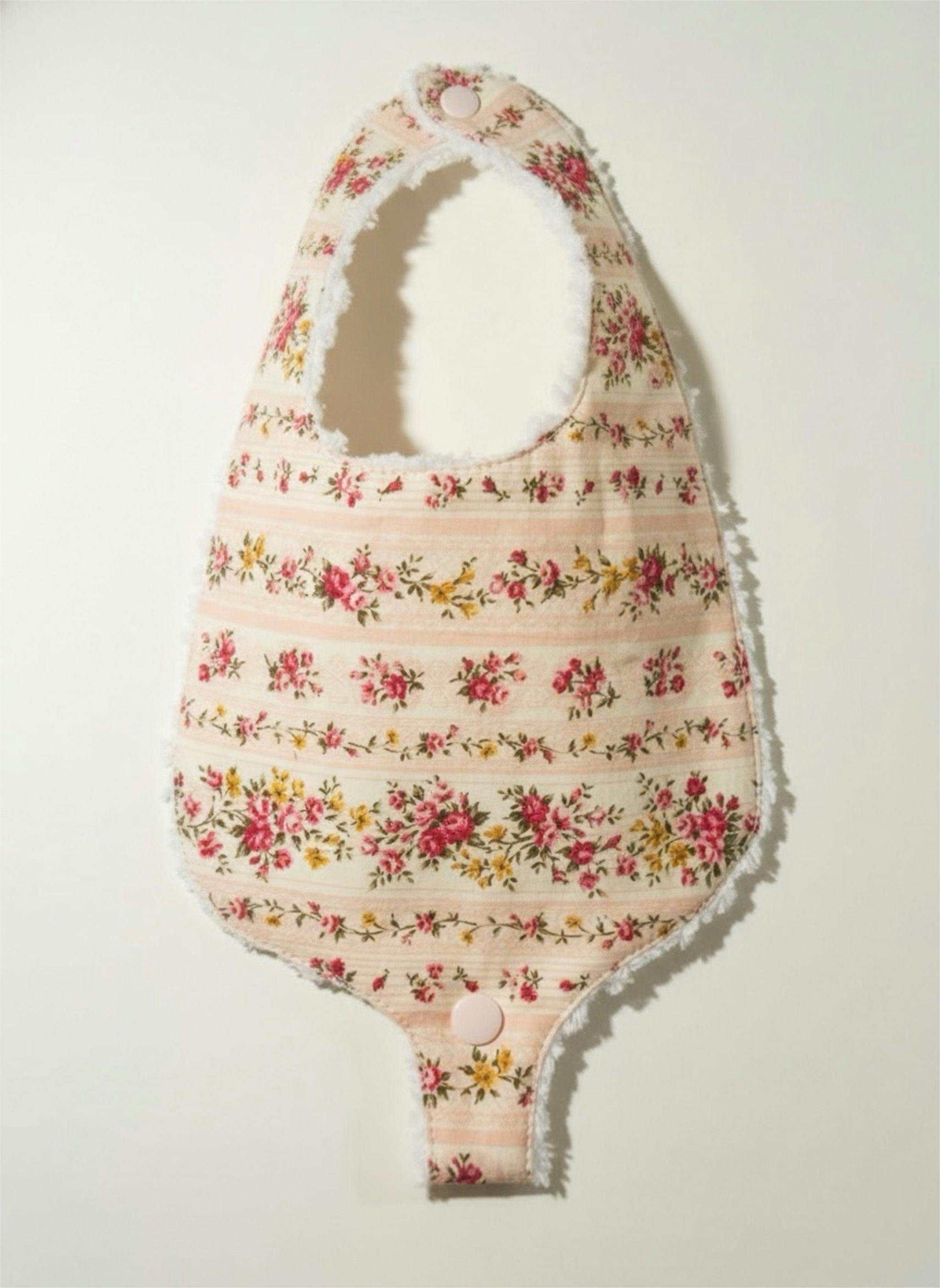 Soothe & Snap Pacifier Bib-Meadowlark Floral