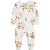 Tutu Bamboo Zipper Footed Romper