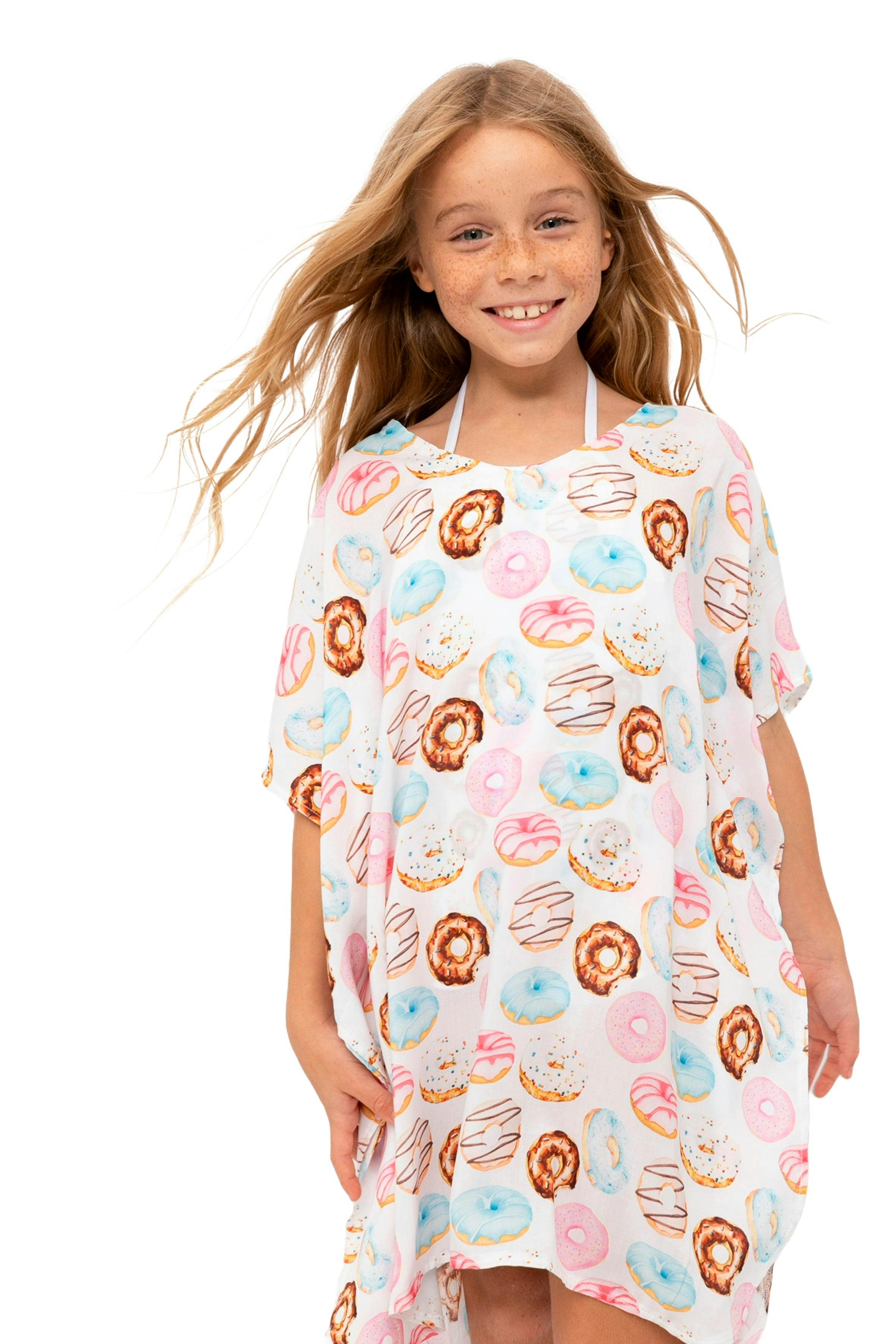 Print Cover-Up Poncho