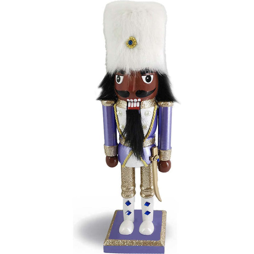Christmas 2022 Periwinkle African American Nutcracker