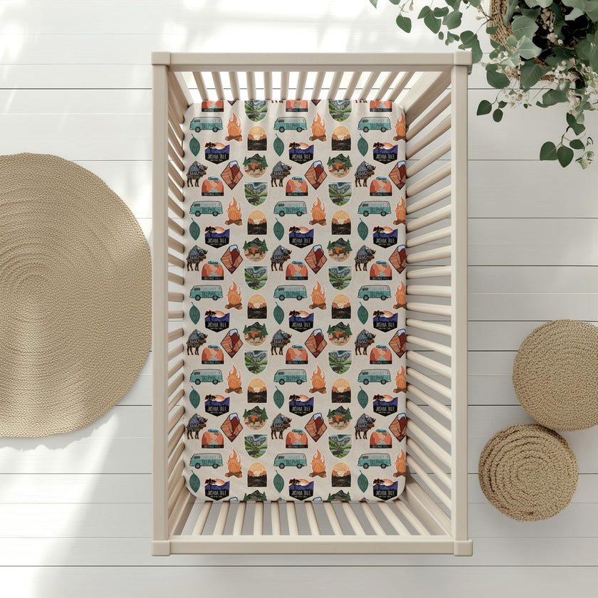 Tiny Traveler Crib Sheet
