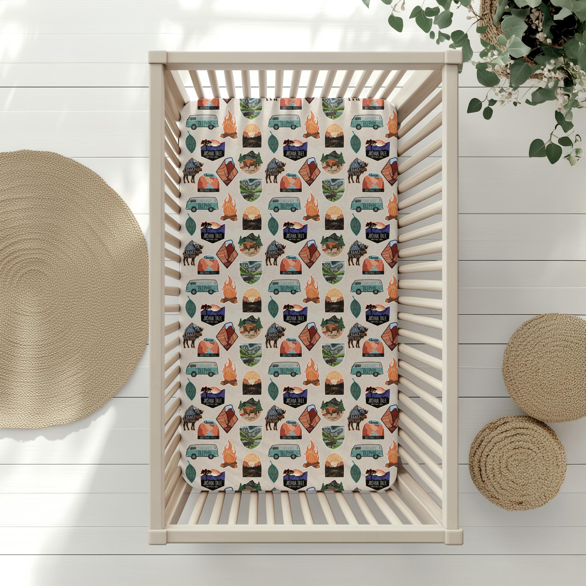 Tiny Traveler Crib Sheet