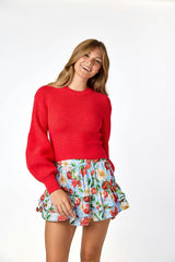 Annalise Sweater Red