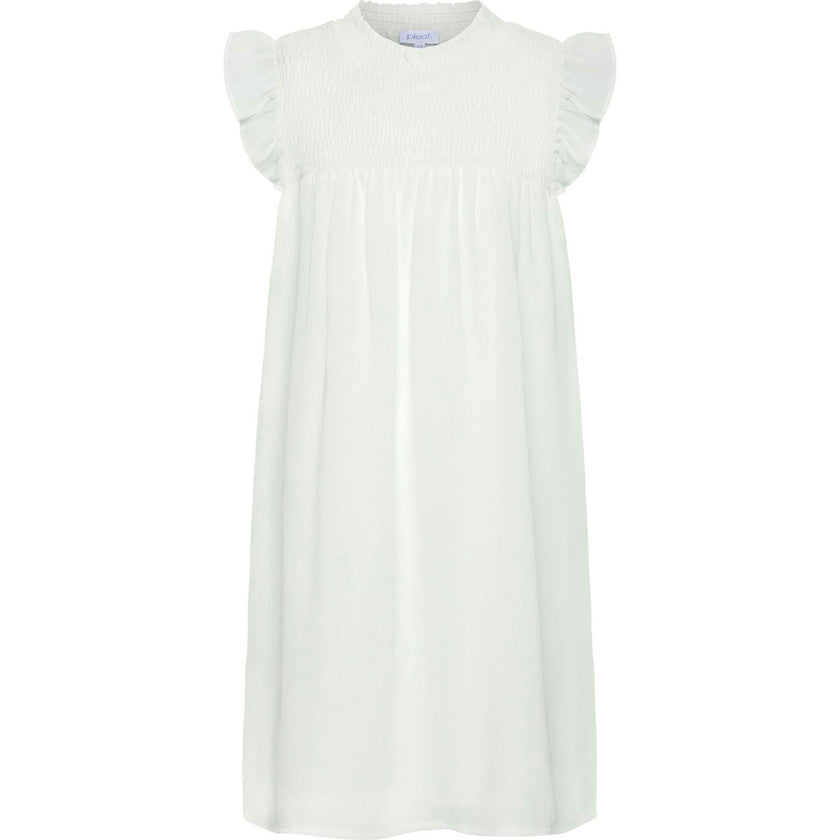 Lottie Dress Sleeveless White