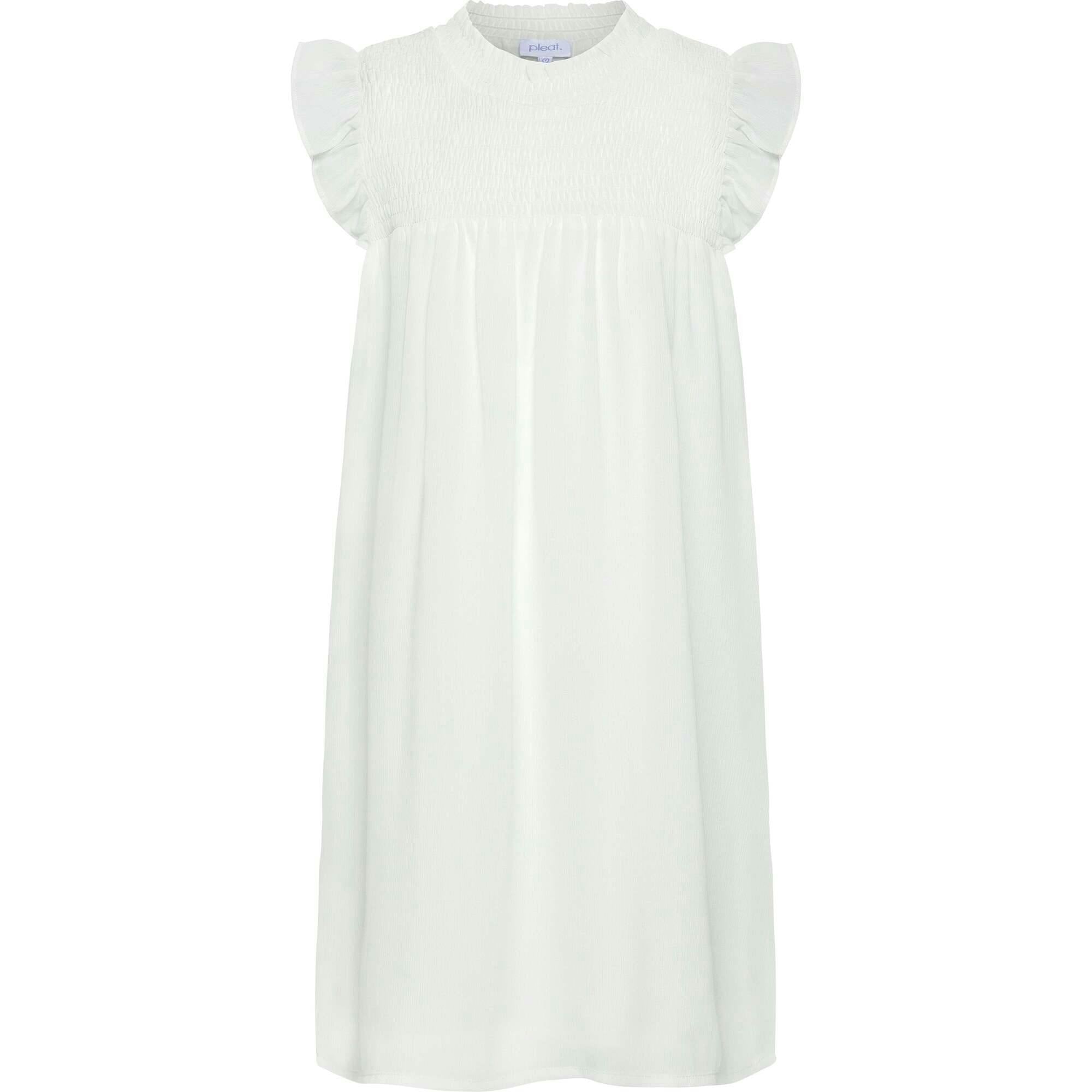 Lottie Dress Sleeveless White