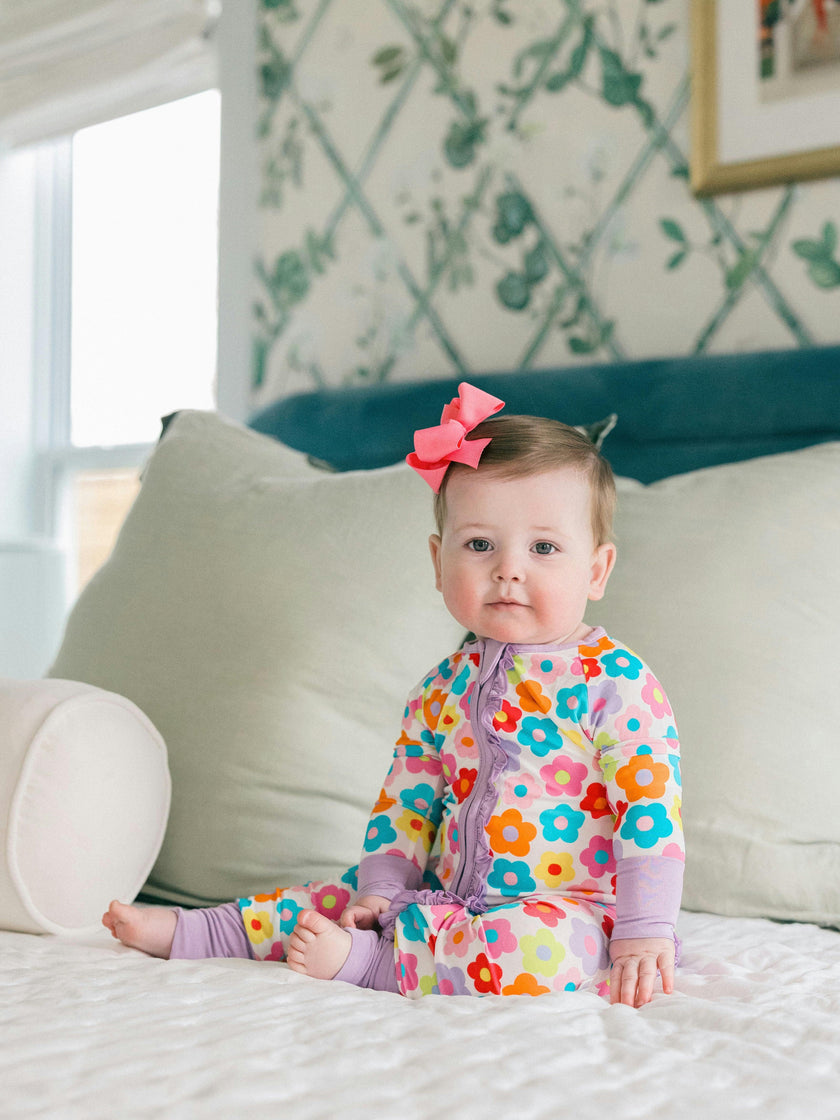 Mallory Bamboo Ruffle Romper
