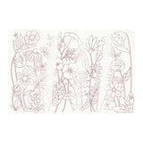 Butterflies & Flowers Coloring Placemats