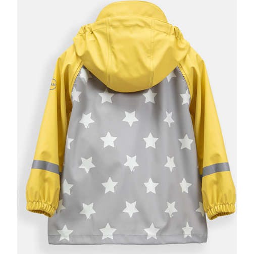 Stars Print Rain Hooded Jacket