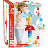Hape: Rocket Ball Air Stacker&nbsp;- Sorting & Construction Stacking Toy