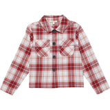 Flannel Shirt in Jazzberry Plaid