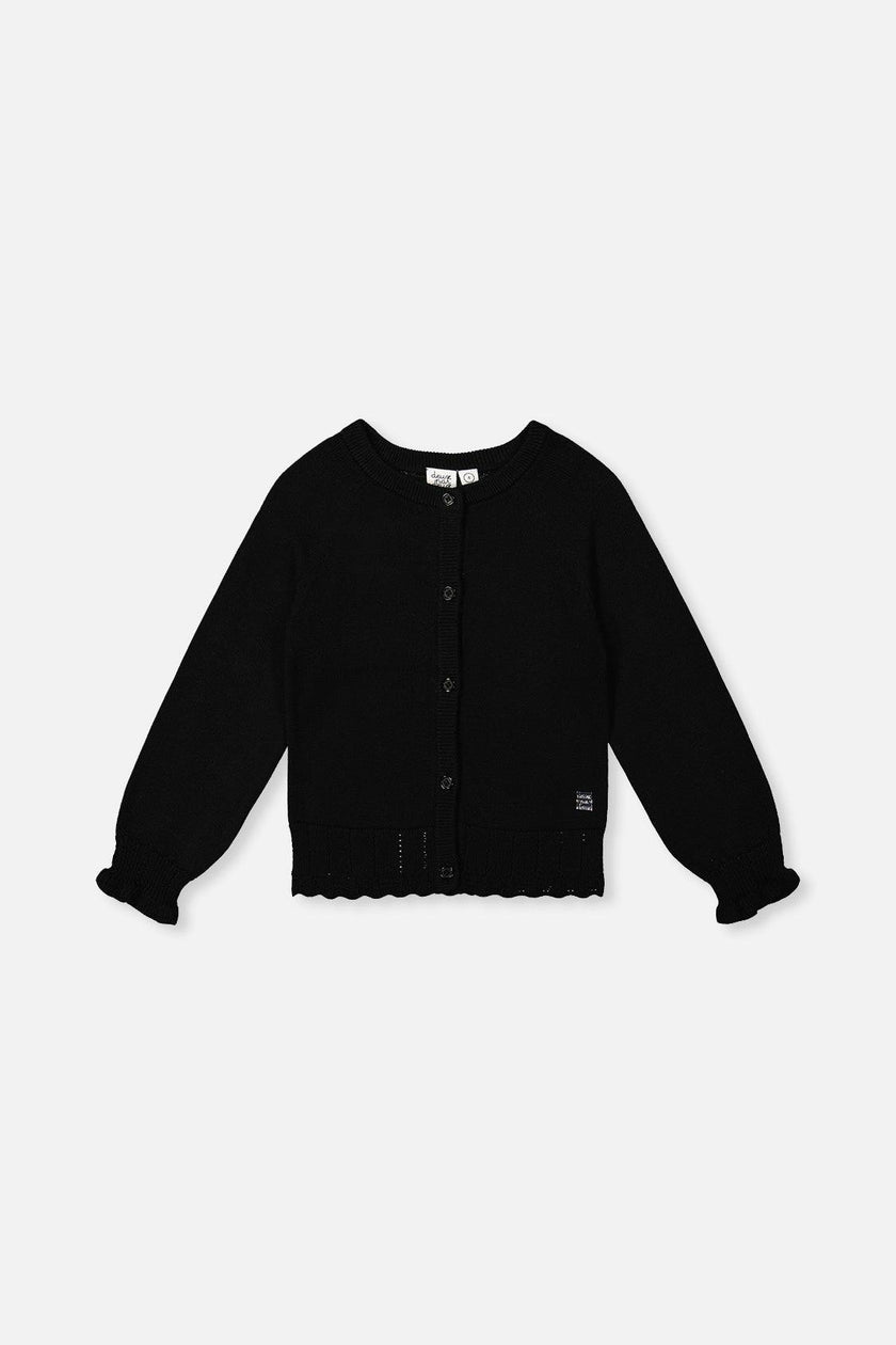 Knit Cardigan Black
