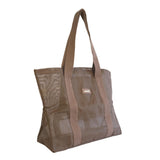 Beach Hauler™ - Mini Mesh Beach Bag – Espresso