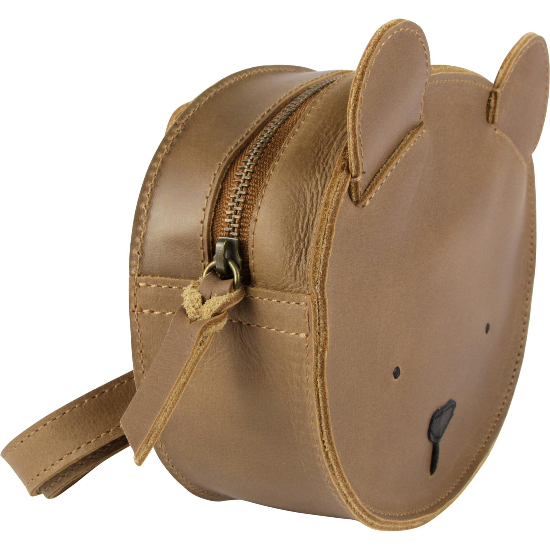 Kapi Classic Leather Backpack | Bear