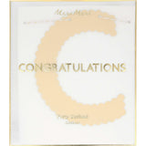 Gold Scallop Congratulations Garland