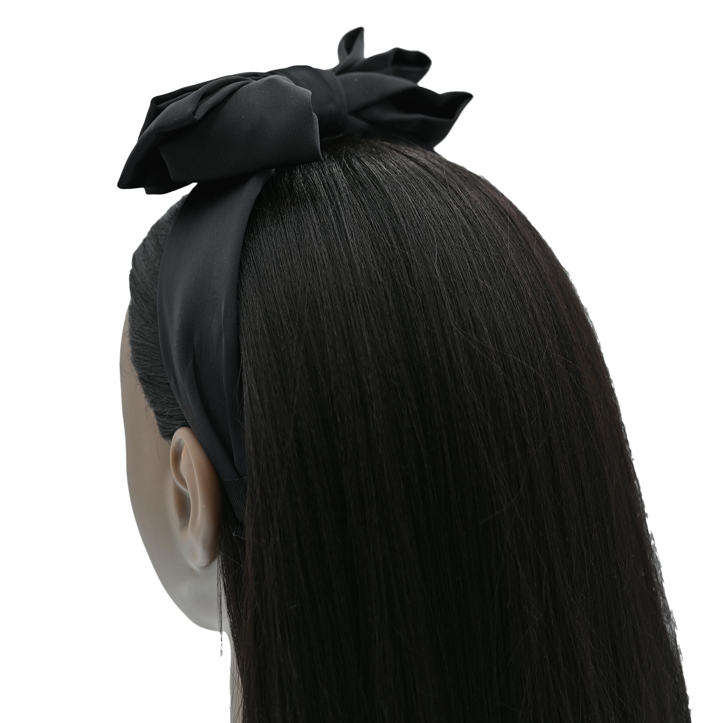 Multicolored Satin Ribbon Headband