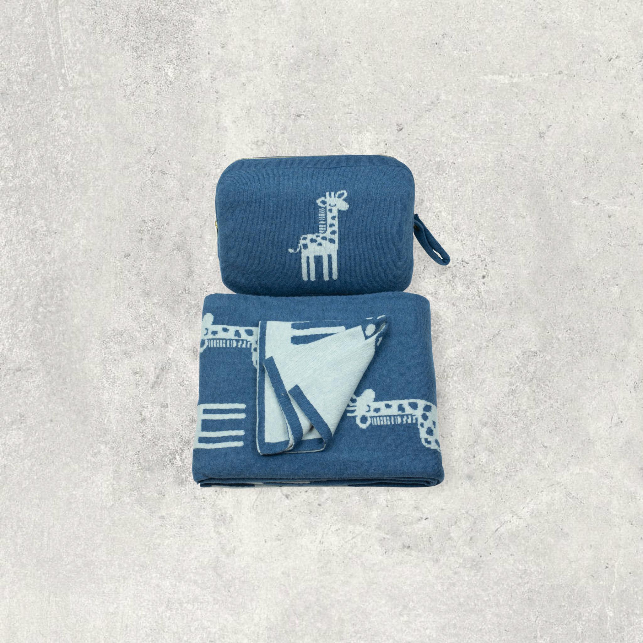 Reversible Baby Blanket Set