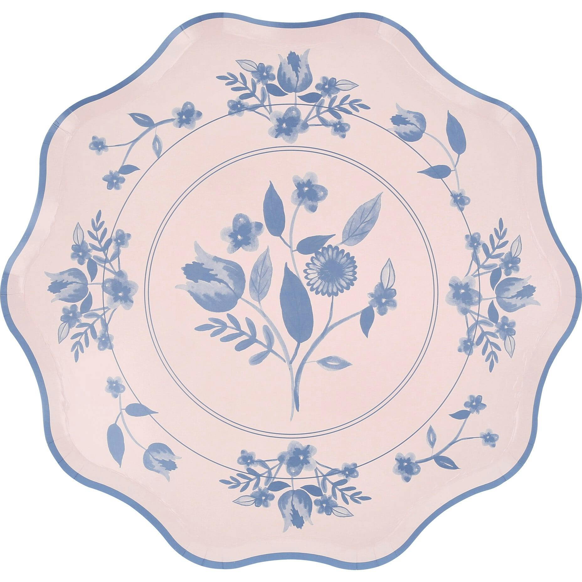 Vintage Botanical Side Plates