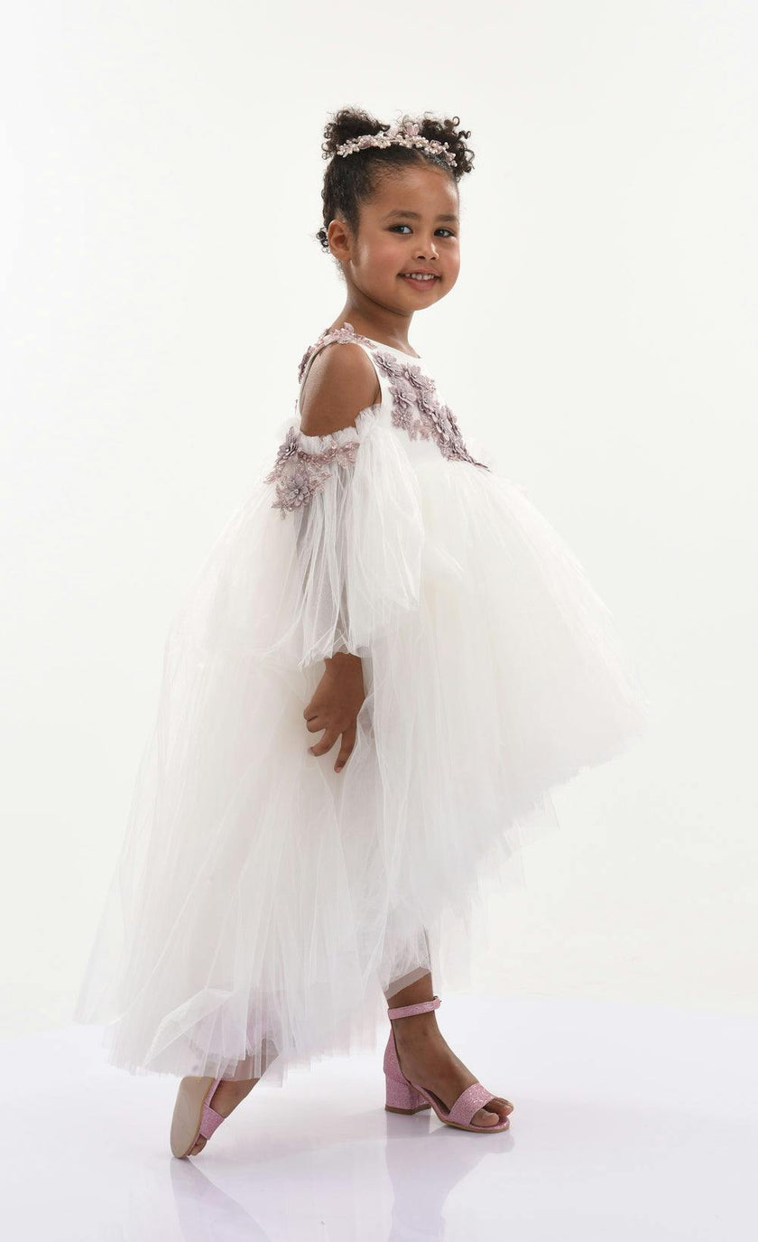 Ivory Cerro Vista Floral Dress