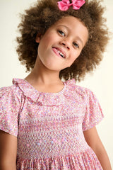 Smocked Girls Dress
