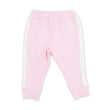 Football Helmets Pink - Jogger Pant with Varsity Stripes
